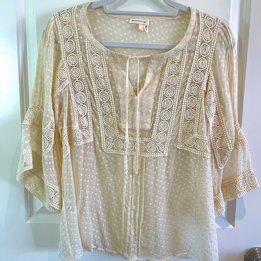 Meadow Rue Top for Anthropologie